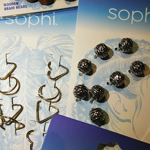 👑NWT 5 PIECE HAIR CHARMS ACCESSORY SETS - Picture 4 of 8